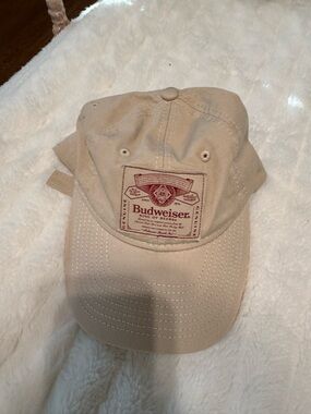 Budweiser "King of Beers" khaki baseball cap